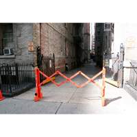 Multi-Gate Barricade, 43" H x 90" L, Orange Cantin et fils