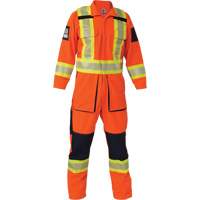 Ripstop Coveralls, Small, High Visibility Orange Cantin et fils