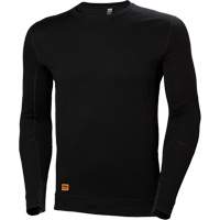 Maillot thermique &agrave; col rond &eacute;vacuant l'humidit&eacute; Lifa Max, Hommes, 2T-Grand, Noir Cantin et fils