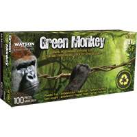 Gants 5559PF Green Monkey, Petit, Nitrile, 4 mils, Sans poudre, Vert Cantin et fils