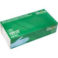 Gants jetables de calibre m&eacute;dical r&eacute;sistants &agrave; la perforation, T-petit, Nitrile, 4,5 mils, Sans poudre, Bleu, Classe 2 Cantin et fils