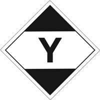 &eacute;tiquettes de quantit&eacute; limit&eacute;e pour transport a&eacute;rien Y, 4" lo x 4" la, Noir sur blanc Cantin et fils