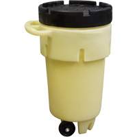 Wheeled Poly-Spillpack, 50 US gal., Mobile Cantin et fils