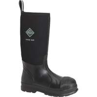 Bottes de s&eacute;curit&eacute; Chore Max, Caoutchouc, Embout Composite, Pointure 10, Semelle R&eacute;sistant aux perforations Cantin et fils