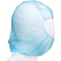 Cagoule jetable, Polypropyl&egrave;ne, Bleu Cantin et fils