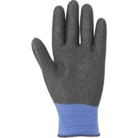 Gants enduits tout usage, Moyen, R&ecirc;vetement Latex de caoutchouc, Calibre 13, Enveloppe en Polyester Cantin et fils