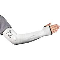 HyFlex&reg; 11-211 Series Wide Cut Resistant Sleeve, Intercept, 18", ASTM ANSI Level A2/EN 388 Level 2, Grey Cantin et fils