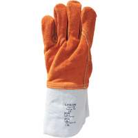 Lebon Heat Resistant Work Gloves, Leather, 10, Protects Up To 482° F (250° C) Cantin et fils