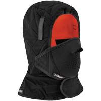 Doublure de casque de s&eacute;curit&eacute; d'hiver trois couches N-Ferno avec cache-bouche, Doublure en Molleton, Taille unique, Noir Cantin et fils