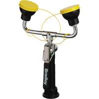 Face/Eyewash Hose Spray with Dual Sprayheads, Counter-Mount Installation Cantin et fils
