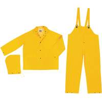 Classic Series Limited Flammability Rain Suit, Large, Yellow Cantin et fils