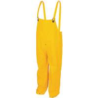 Pantalons &agrave; bavette imperm&eacute;ables de s&eacute;rie classique, Grand, Polyester/PVC, Jaune Cantin et fils