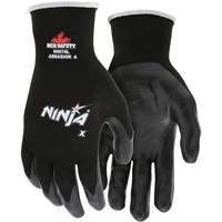 Ninja&reg; Coated Gloves, Large, Bi-Polymer Coating, 15 Gauge, Nylon/Lycra&reg; Shell Cantin et fils