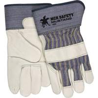 Mustang Fitters Gloves, Large, Grain Cowhide Palm, Fleece Inner Lining Cantin et fils