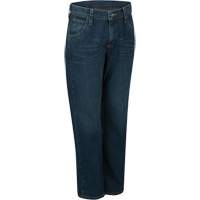 Jeans pour hommes &agrave; coupe droite &eacute;lastique, Tour de taille 30 Cantin et fils
