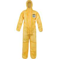 ChemMax&reg; 1 Coveralls, Polyethylene/Polypropylene, 4X-Large, Yellow Cantin et fils