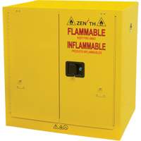Armoire pour produits inflammables, 22 gal., 2 Porte(s), 35" La x 35" h x 22" p Cantin et fils