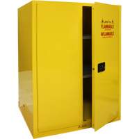 Armoire pour produits inflammables, 90 gal., 2 Porte(s), 43" La x 66" h x 34" p Cantin et fils