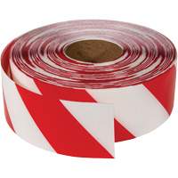 Ruban de marquage tr&egrave;s r&eacute;sistant pour plancher ArmorStripe, 3" x 100', PVC, Rouge et blanc Cantin et fils