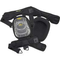 Gel-Tek Stabili-Cap Articulated Kneepads, Buckle Style, Plastic Caps, Gel Pads Cantin et fils