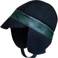Coiffe d'hiver pour casque de s&eacute;curit&eacute;, Doublure en Mouton, Taille unique, Bleu marine Cantin et fils