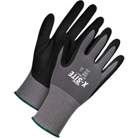Gants enduits l&eacute;gers X-Site, 8, R&ecirc;vetement Nitrile, Calibre 15, Enveloppe en Nylon/Lycra Cantin et fils