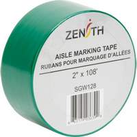 Ruban pour marquage d'all&eacute;es, 2" x 108', PVC, Vert Cantin et fils