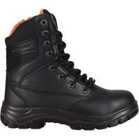 Safety Boots, Leather, Steel Toe, Size 6, Impermeable Cantin et fils