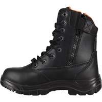 Safety Boots, Leather, Steel Toe, Size 6, Impermeable Cantin et fils