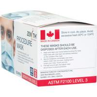 Masques d'intervention jetables, ASTM F2100 Niveau 3, Classe 1 Cantin et fils