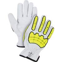 Gants r&eacute;sistants aux coupures et aux chocs, Petit, Paume en Ch&egrave;vre, Poignet Conducteur Cantin et fils