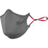 2-Layer Face Mask, Nylon/Polyester/Spandex, Grey Cantin et fils