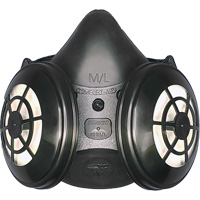 Comfort-Air&reg; 400Nx Black Half Mask without Exhalation Valve N95 Kit, Elastomer/Rubber, Small/Medium Cantin et fils