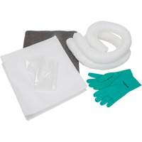 Trousse d'&eacute;quipement de lutte contre les d&eacute;versements, Huile seulement/Universel, Sac, Absorbance de 10 gal. US Cantin et fils