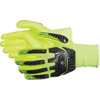 Gants antichocs &agrave; haute visibilit&eacute; r&eacute;sistants aux coupures Dexterity, Petit, Paume en Mousse de nitrile, Poignet &eacute;lastique Cantin et fils