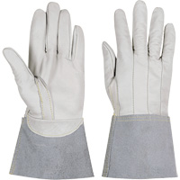 852 Ranpro&reg; FR White Stags TIG Gloves, Full Grain Calfskin, Size Small Cantin et fils