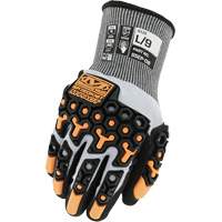 SpeedKnit M-Pact&reg; Cut-Resistant Impact Gloves, Size 7/Small, 18 Gauge, Nitrile Coated, HPPE/Tungsten Shell, ASTM ANSI Level A5/EN 388 Level E Cantin et fils