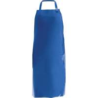 Endurosaf Bib Apron, Polyurethane, 50" L x 34" W, Blue Cantin et fils