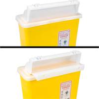 Contenant pour objets pointus et tranchants, Capacit&eacute; de 4,6 L Cantin et fils