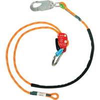 RAD Adjustable Rope Safety Lanyard, 1 Legs, 6', CSA Class F Cantin et fils