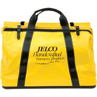 Vinyl Coated Drag Bag, Nylon, Black/Yellow Cantin et fils