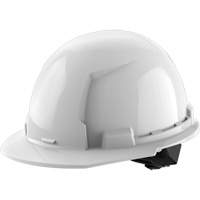 Casque de s&eacute;curit&eacute; &agrave; bordure avant, R&eacute;pond aux normes CSA type 1, Suspension Rochet, Non ventil&eacute; Cantin et fils
