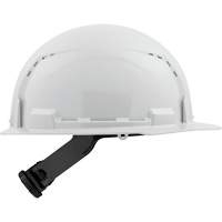 Casque de s&eacute;curit&eacute; &agrave; bordure avant, R&eacute;pond aux normes CSA type 1, Suspension Rochet, Ventil&eacute; Cantin et fils