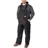 Salopette GridIron de longueur standard avec fermeture &agrave; glissi&egrave;re jusqu'&agrave; la cuisse, Hommes, Grand, Noir Cantin et fils