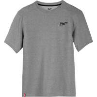 Hybrid Work Tee Shirt, Men's, Small, Grey Cantin et fils