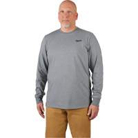 Hybrid Work Tee Shirt, Men's, Small, Grey Cantin et fils