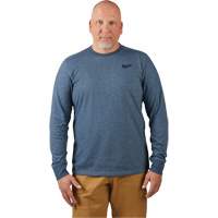 Hybrid Work Tee Shirt, Men's, Small, Blue Cantin et fils