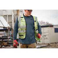 Hybrid Work Tee Shirt, Men's, Small, Blue Cantin et fils