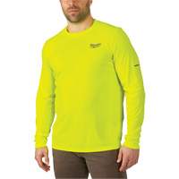 Workskin Lightweight High Visibility Shirt, Men's, Small, Yellow Cantin et fils