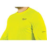 Workskin Lightweight High Visibility Shirt, Men's, Small, Yellow Cantin et fils